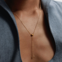 Tigers eye Stella necklace - PDPAOLA - Silverado Jewellery