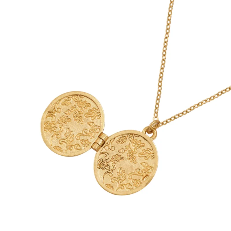 Running Bunny Locket Necklace