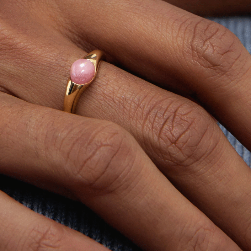 Rhodochrosite Orion Ring