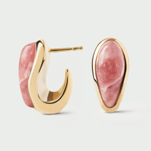 rhodochrosite Luna earrings - PDPAOLA - Silverado Jewellery rhodochrosite Luna earrings - PDPAOLA - Silverado Jewellery