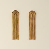 Arch chain earrings. AMIE, Paris