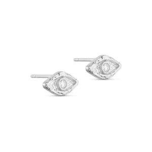 Evelyn eye stud earrings - Pure By Nat - Silverado Jewellery