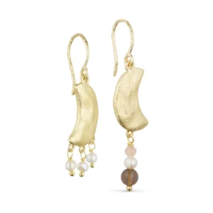 Noelle moon drop earrings - Pure By Nat - Silverado Jewellery Noelle moon drop earrings - Pure By Nat - Silverado Jewellery