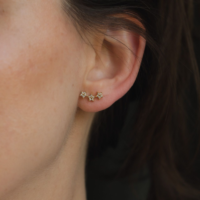 Triple Star Studs