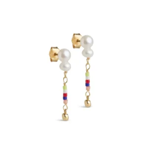Dorothea Boho Drop Earrings - ENAMEL Copenhagen - Silverado Jewellery