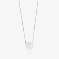 silver mini happy face necklace - Rachel Jackson - Silverado Jewellery
