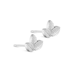 Dahlia leaf stud earrings - Pure By nat - Silverado Jewellery Dahlia leaf stud earrings - Pure By nat - Silverado Jewellery