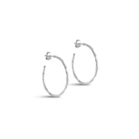 Medium Arena hoop earrings - ENAMEL Copenhagen - Silverado Jewellery