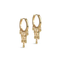 Nara rain hoop earrings - ENAMEL Copenhagen - Silverado Jewellery