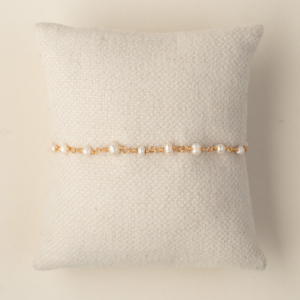 Pearl chain bracelet, AMIE Paris.