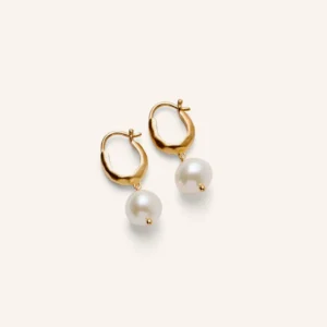 Pearl Blossom Drop Earrings - Pernille Corydon - Silverado Jewellery