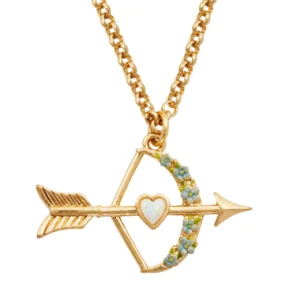 Cupids bow and arrow necklace - Fable England - Silverado Jewellery Cupids bow and arrow necklace - Fable England - Silverado Jewellery