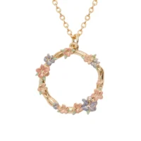 Hibiscus Wreath Necklace