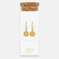Gold Coin Earrings