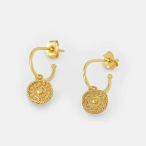 Gold Coin Earrings
