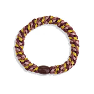 KKNEKKI Golden burgundy hair tie - KKNEKKI - Silverado Jewellery KKNEKKI Golden burgundy hair tie - KKNEKKI - Silverado Jewellery