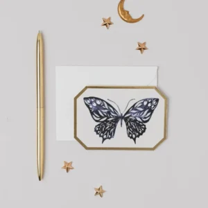 mini blue butterfly card - Katie Housley - Silverado Jewellery mini blue butterfly card - Katie Housley - Silverado Jewellery