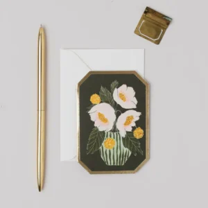 Mini botanical anemone card - Katie Housley - Silverado Jewellery Mini botanical anemone card - Katie Housley - Silverado Jewellery