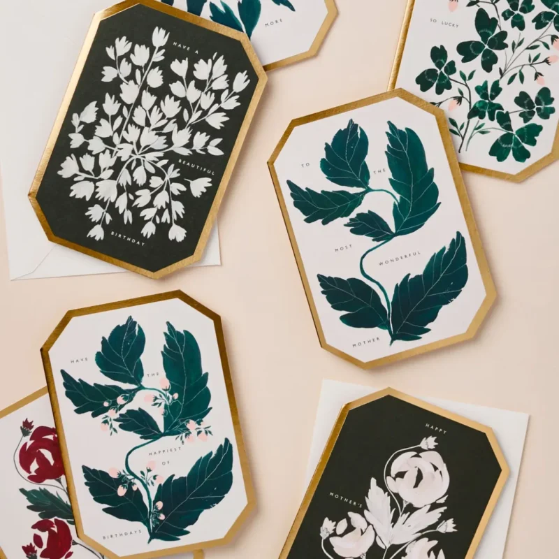 happiest of birthdays botanical card - Katie Housley - Silverado Jewellery