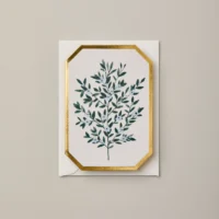 Mini botanical forget me not card - Katie Housley - Silverado Jewellery