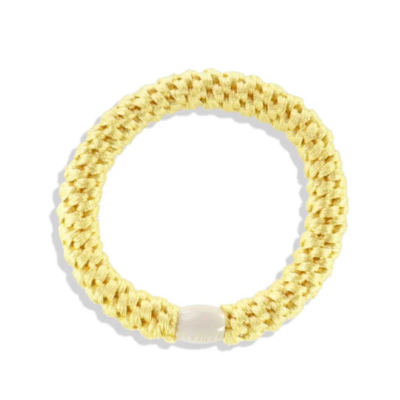 KKNEKKI Lemon Yellow hair tie - KKNEKKI - Silverado Jewellery