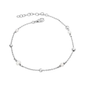 Silver pearl and bead bracelet - Silverado Classics collection - Silverado Jewellery Silver pearl and bead bracelet - Silverado Classics collection - Silverado Jewellery