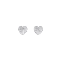 Silver sunburst heart earrings - Silverado classics - Silverado Jewellery