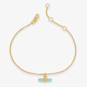 RJ Amazonite Bracelet Mini Tranquility Amazonite T-Bar Bracelet