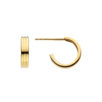 Flat rigged hoop earrings - Silverado Classics - Silverado Jewellery
