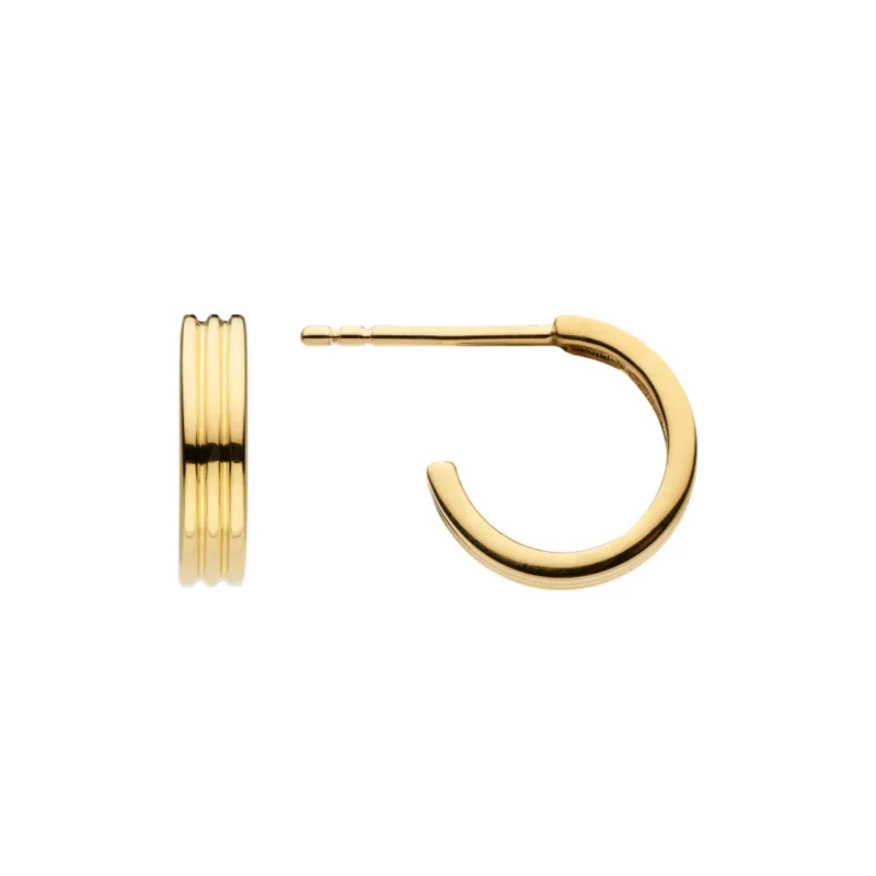 Flat rigged hoop earrings - Silverado Classics - Silverado Jewellery