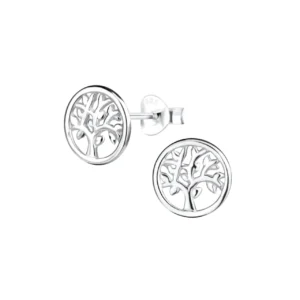Silver tree of life stud earrings - Silverado classics - Silverado Jewellery