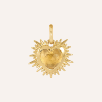Sacred Heart Birthstone Necklace