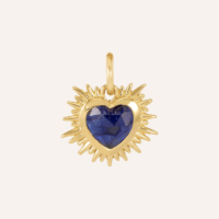 Sacred Heart Birthstone Necklace