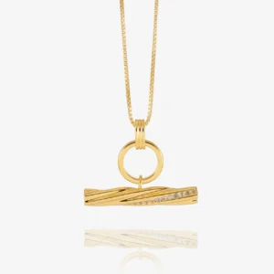 wisted t-bar necklace - Rachel Jackson - Silverado Jewellery wisted t-bar necklace - Rachel Jackson - Silverado Jewellery