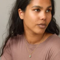 Significant sage pendant necklace - ENAMEL Copenhagen - Silverado Jewellery