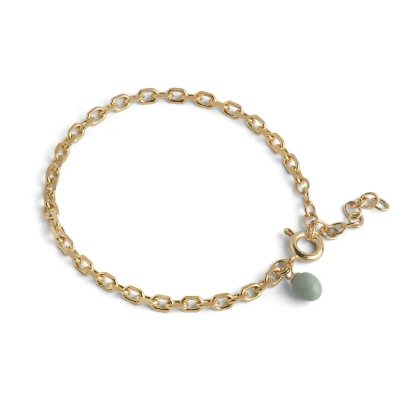 Significant sage chain bracelet - ENAMEL Copenhagen - Silverado Jewellery