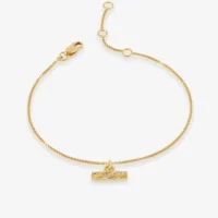 Mini twisted t-bar bracelet - Rachel Jackson - Silverado Jewellery Mini twisted t-bar bracelet - Rachel Jackson - Silverado Jewellery