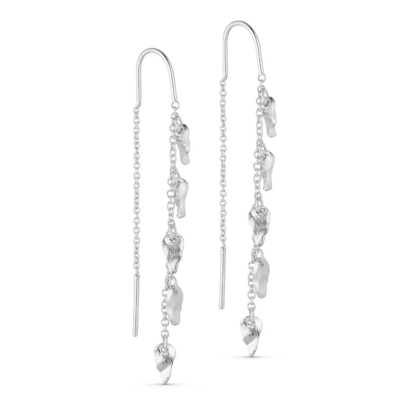 Alba chain earrings - Pure by Nat - Silverado Jewellery