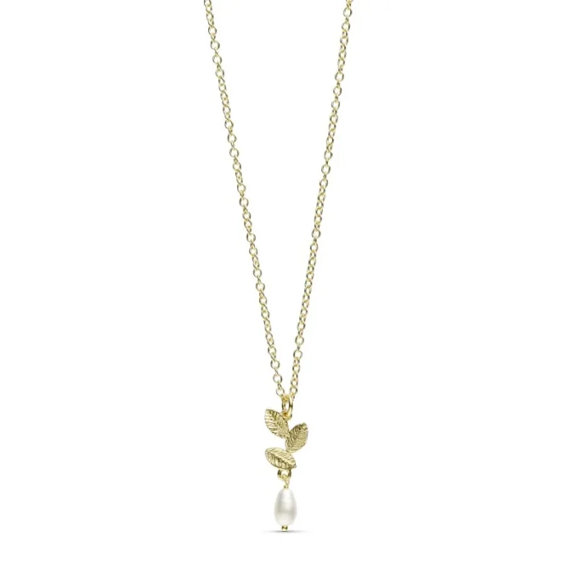 Dahlia pearl necklace - Pure by Nat - Silverado Jewellery