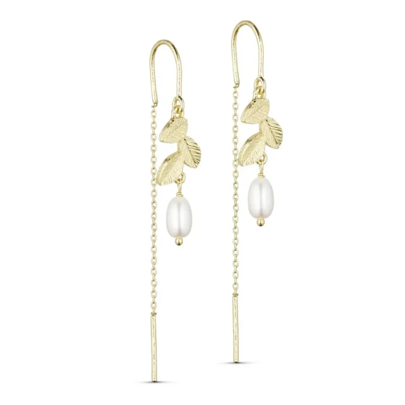 Alba chain earrings - Pure by Nat - Silverado Jewellery