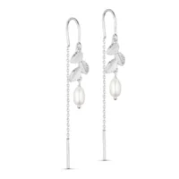Dahlia pearl earrings - Pure By Nat - Silverado Jewellery