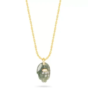 Indian agate protective hand necklace - Talis Chains - Silverado Jewellery Indian agate protective hand necklace - Talis Chains - Silverado Jewellery