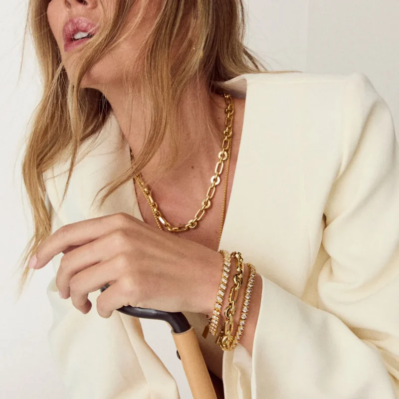 Chunky Link Bracelet - Talis Chains - Silverado Jewellery