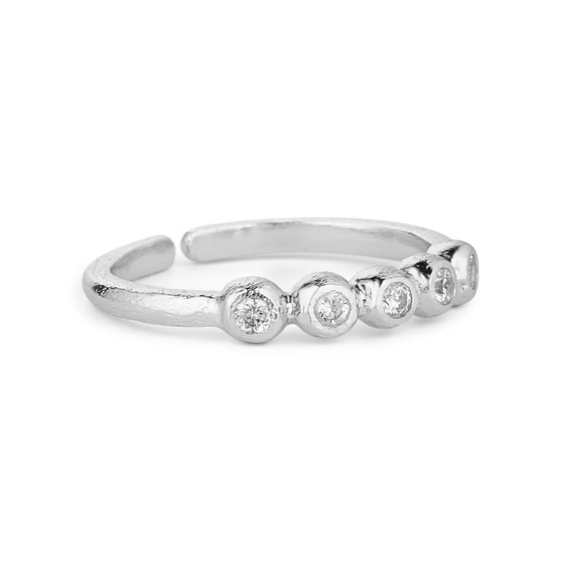 Aurelia ring set - PURE by Nat - Silverado Jewellery
