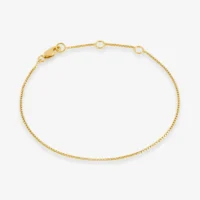 Fine Box Chain Bracelet