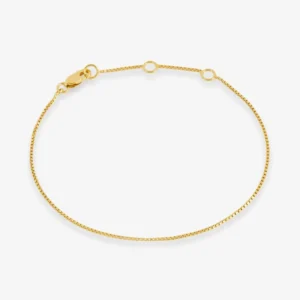 Fine Box Chain Bracelet