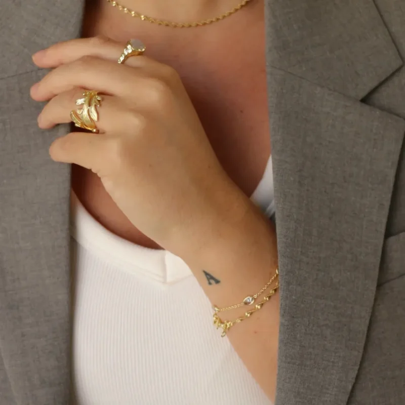 Daphne twisted bracelet - PURE by Nat - Silverado Jewellery