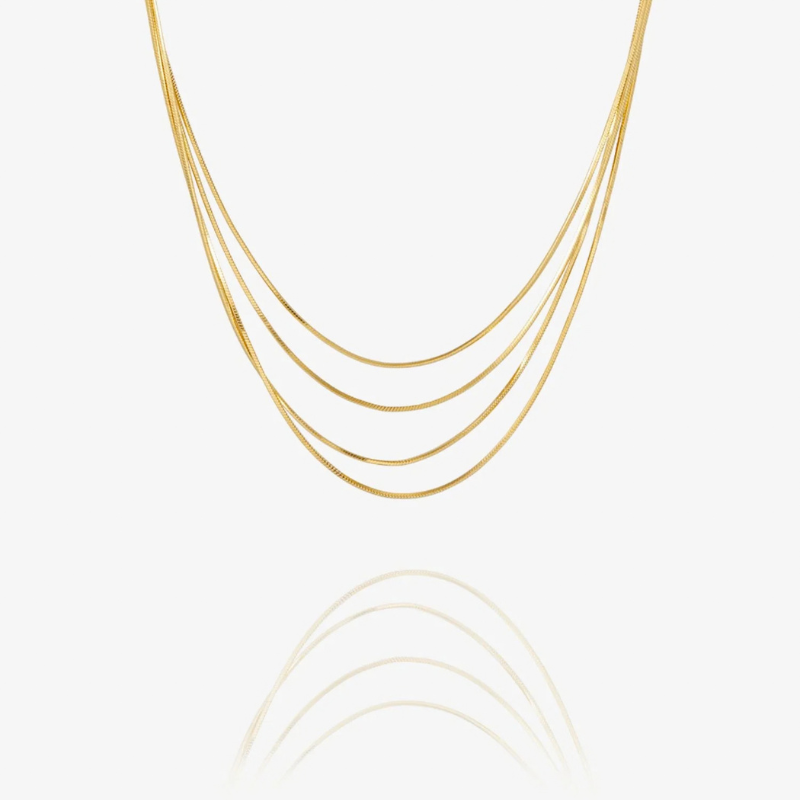 Into The Groove Drape Necklace