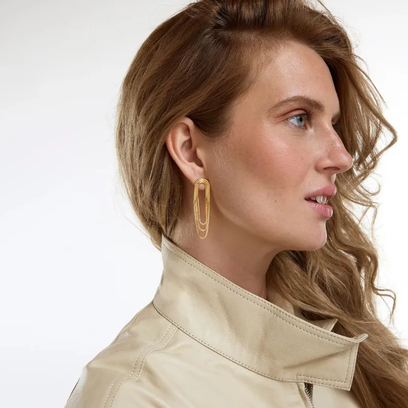 Into The Groove Drape Earrings
