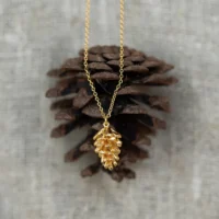 Pinecone Necklace